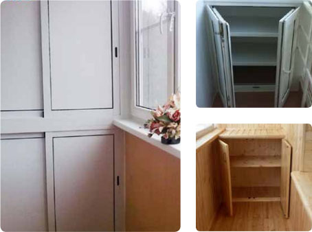 Функционалльные зоны балконов и лоджий