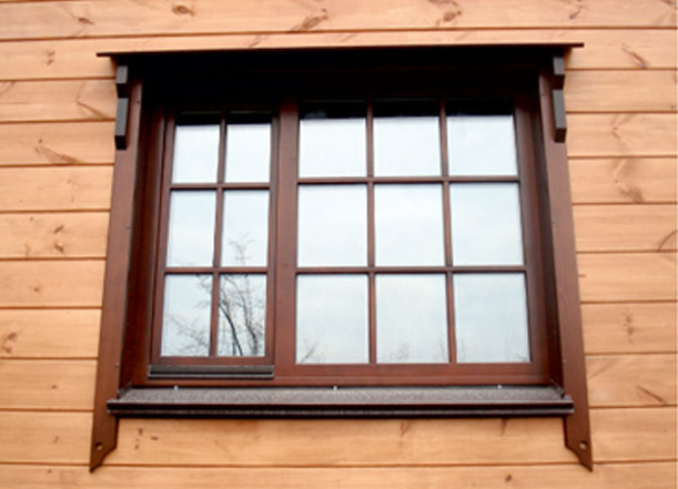 Дерево-алюминиевые окна